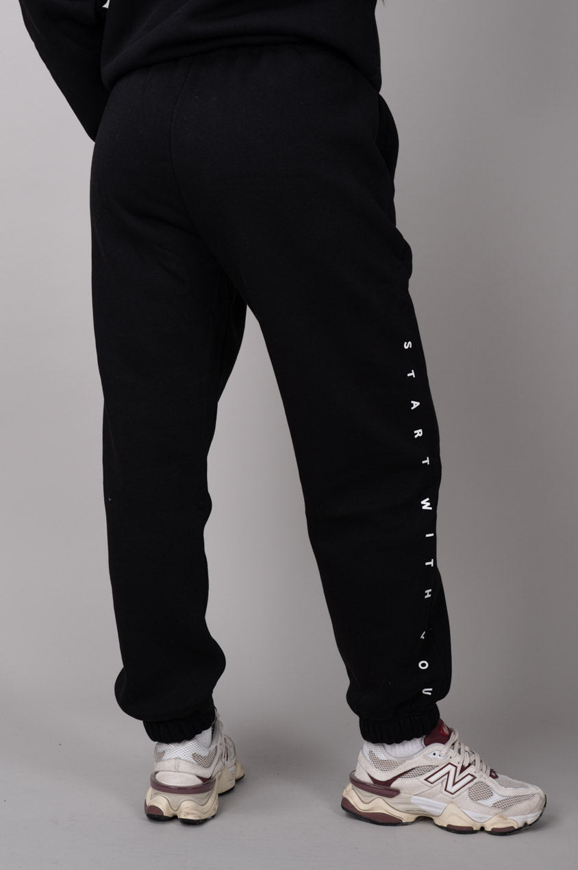Ease joggers black-back view