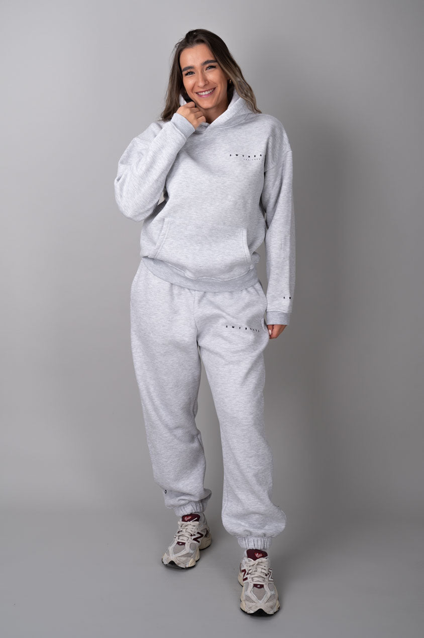 Ease joggers grey with hoodie