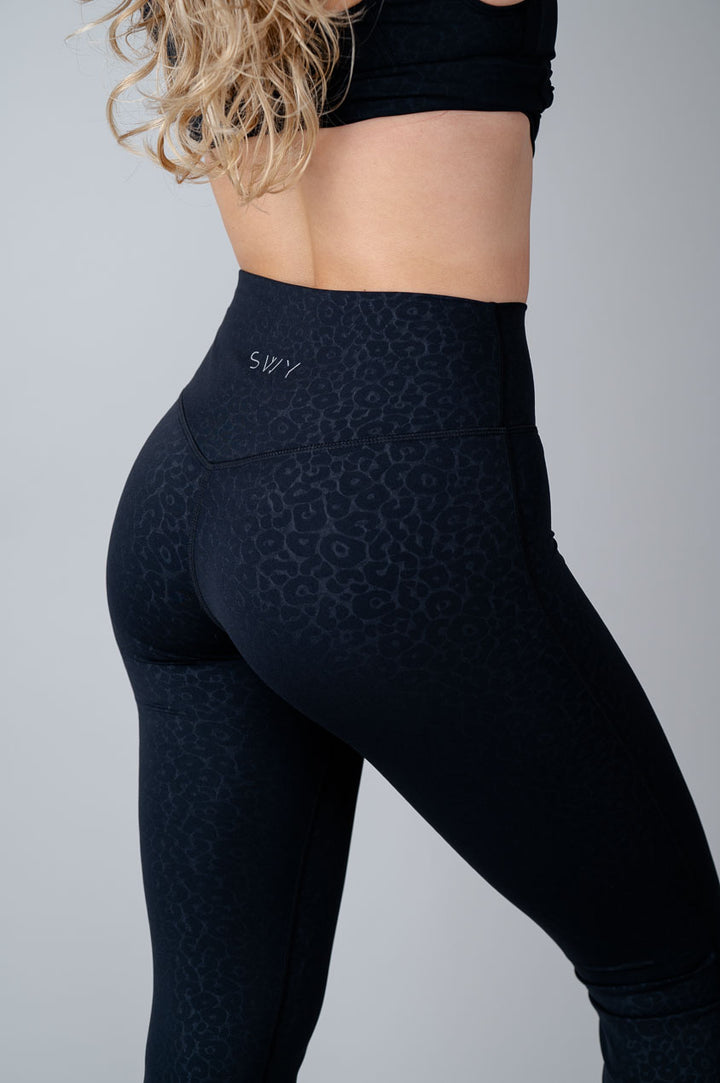 Leopard Flared Leggings