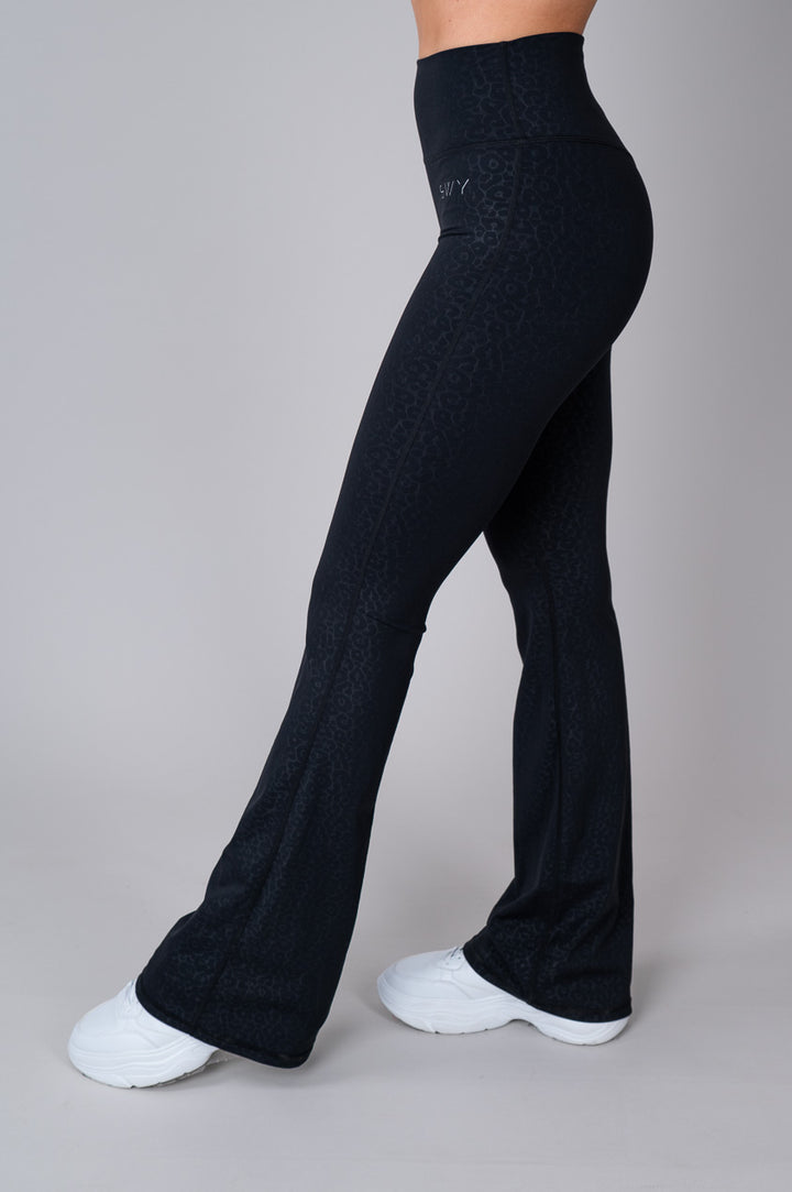 Leopard Flared Leggings