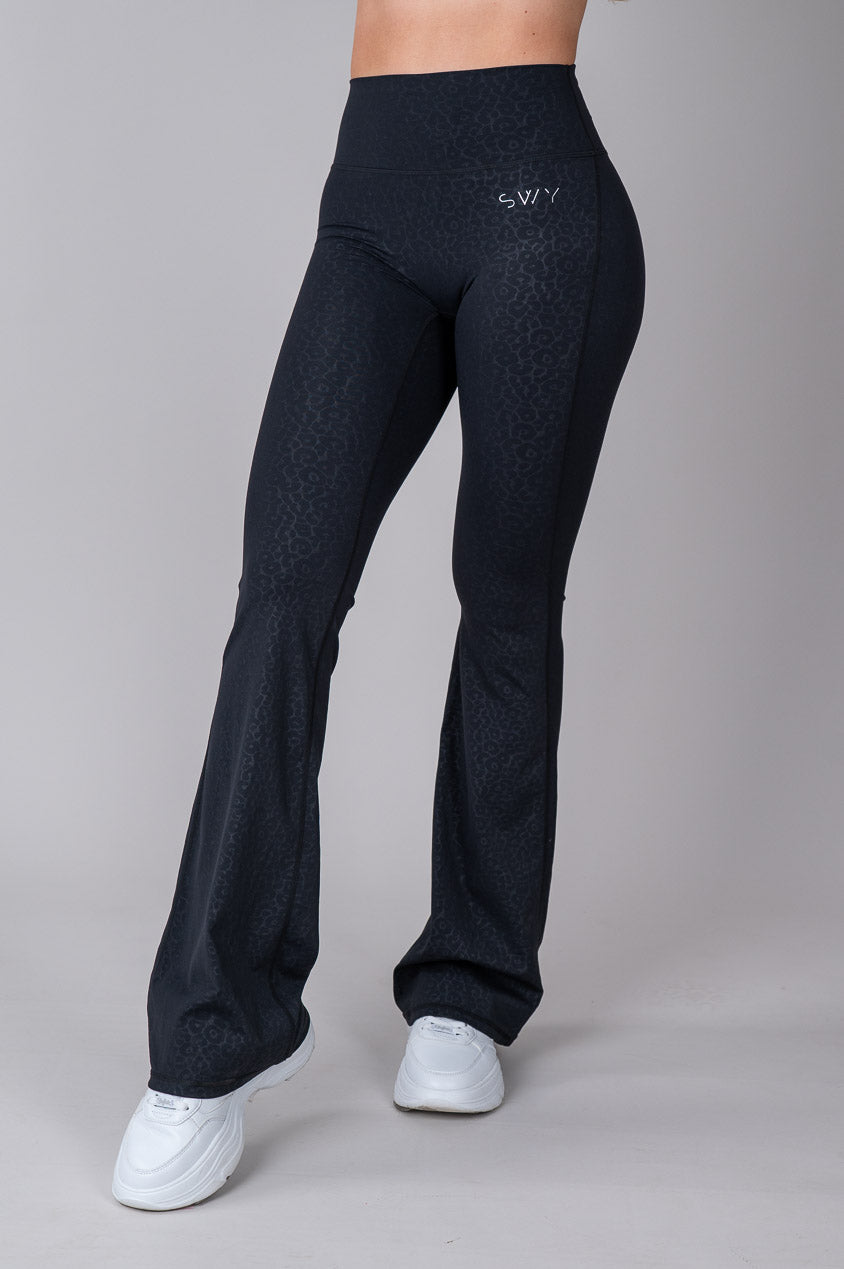 Leopard Flared Leggings