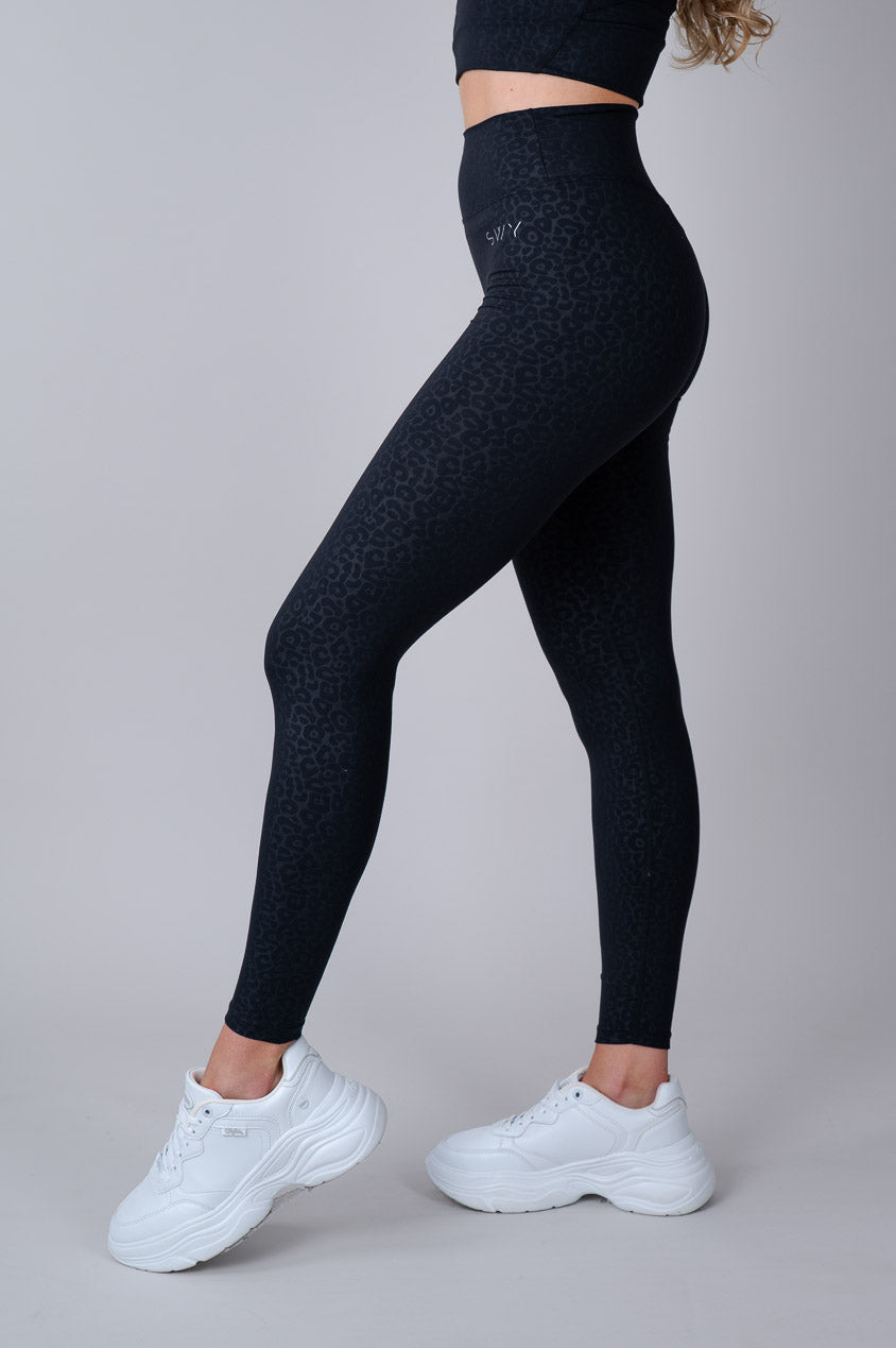 Leopard No Scrunch Leggings