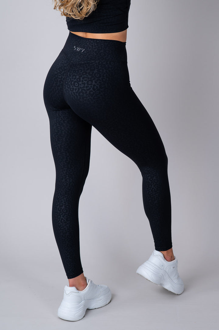 Leopard No Scrunch Leggings