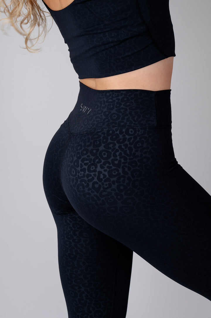 Leopard No Scrunch Leggings