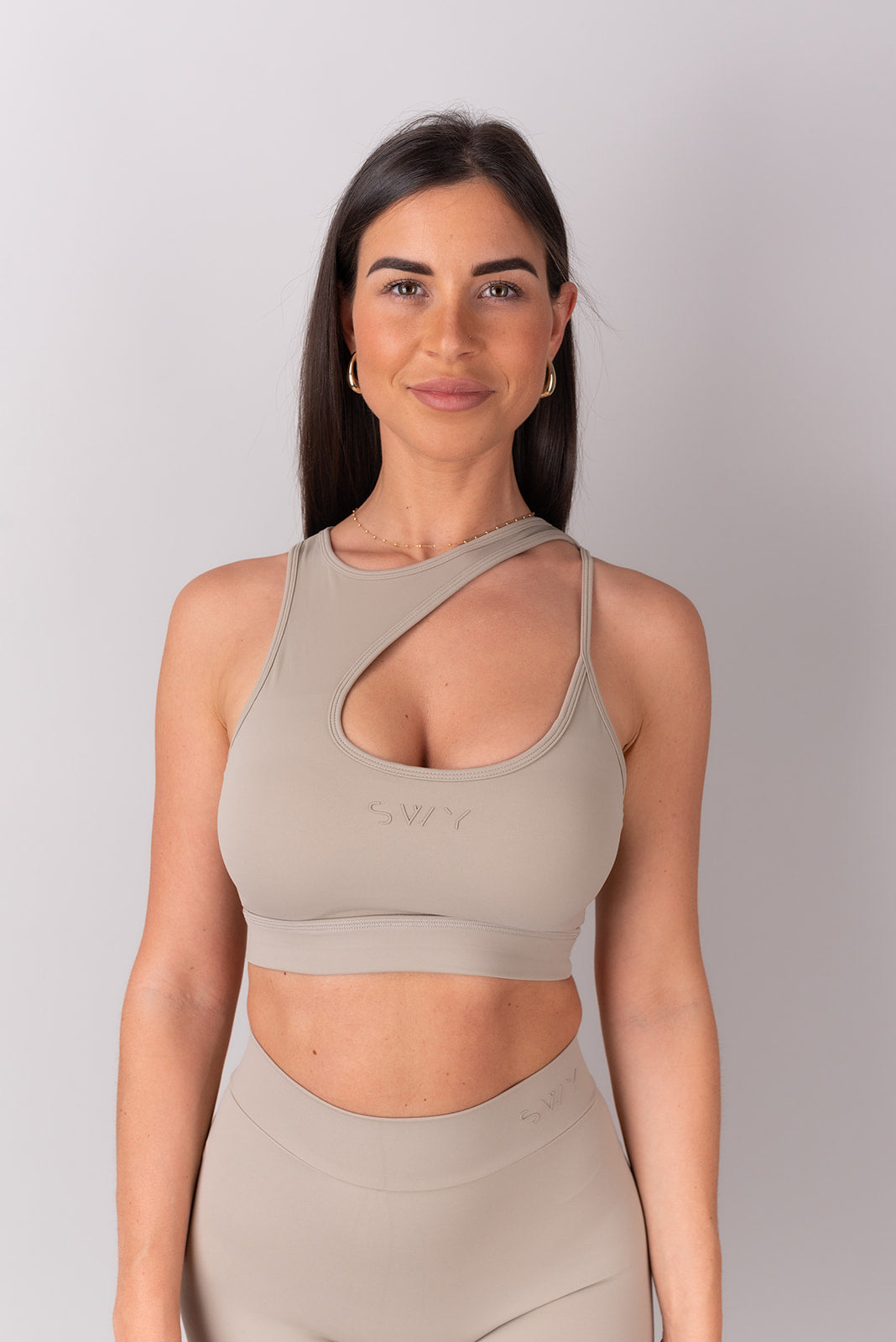 Sleek Cut-Out Bra combined