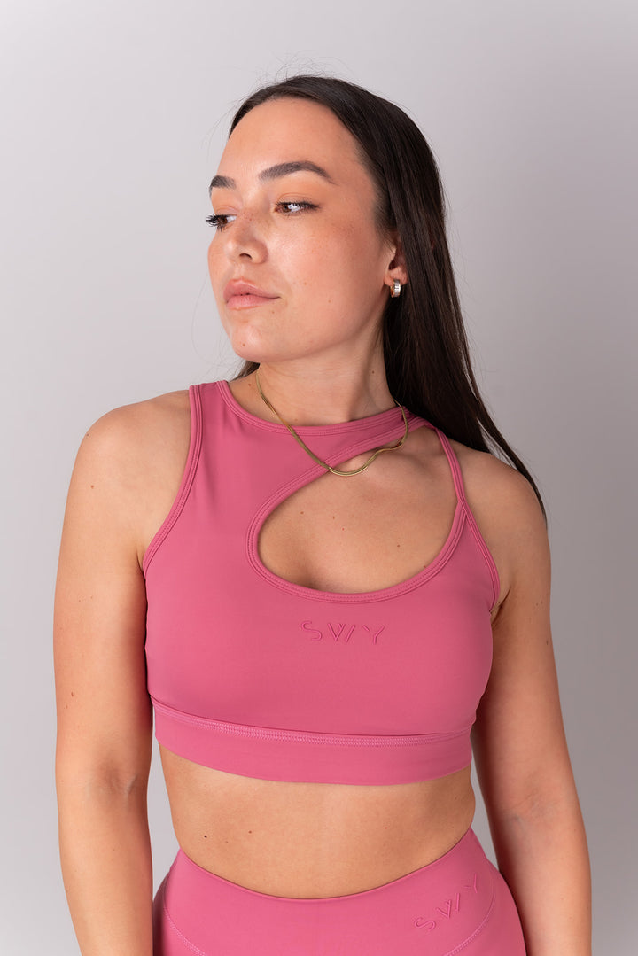 Sleek Cut-Out Bra