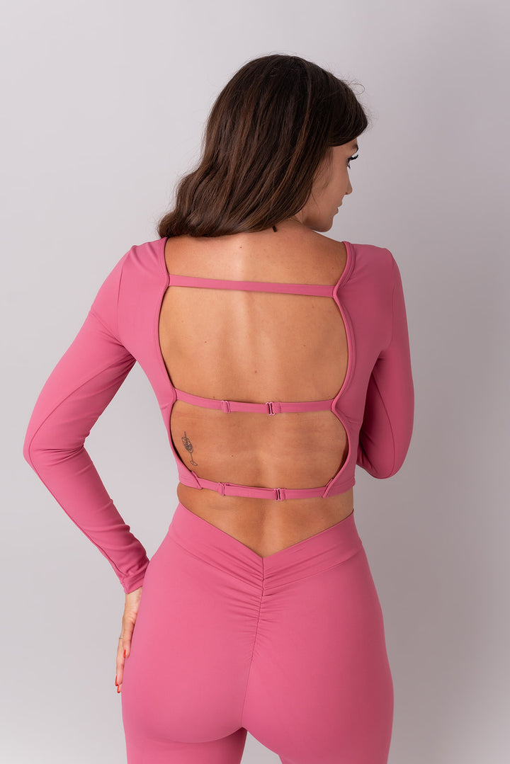 Sleek majica s otvorenim leđima