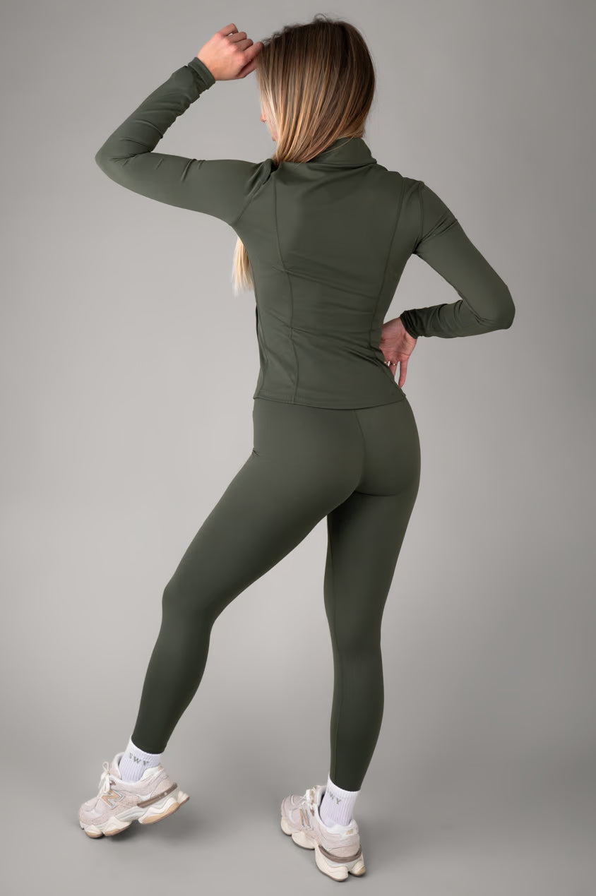 SoftLux Shirt With Zip