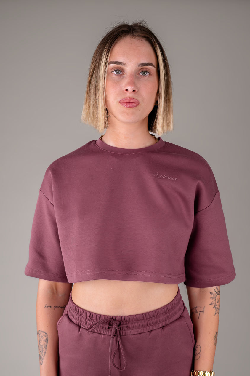 Summer Effort Crop T-shirt