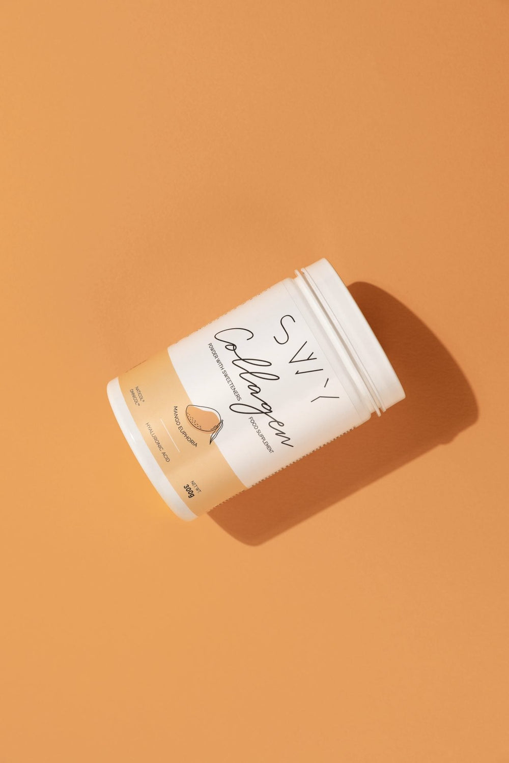 Swybrand Hydrolyzed collagen Mango made in EU with high-quality material and divine taste