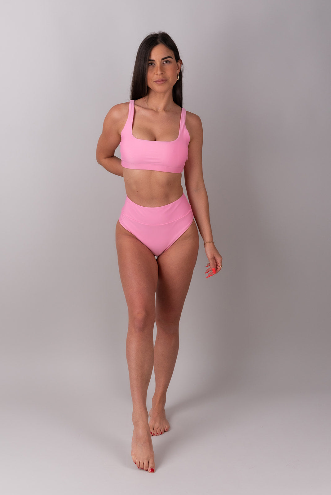 Shell Queen Top Raspberry