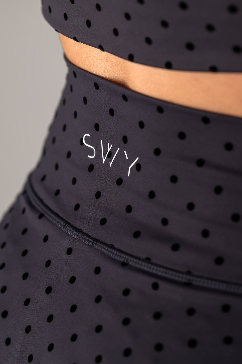 Flock Dot Skirt