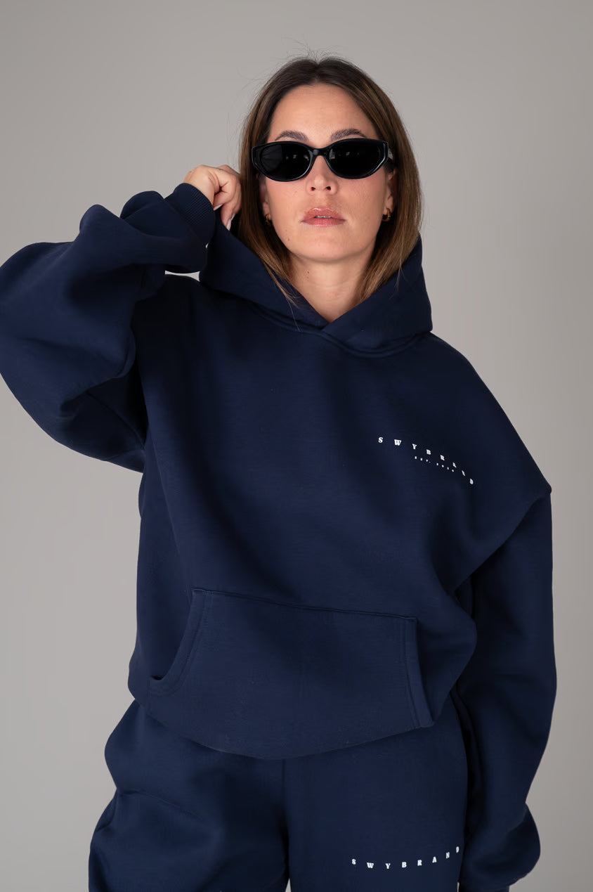 Ease hoodie night sky front view
