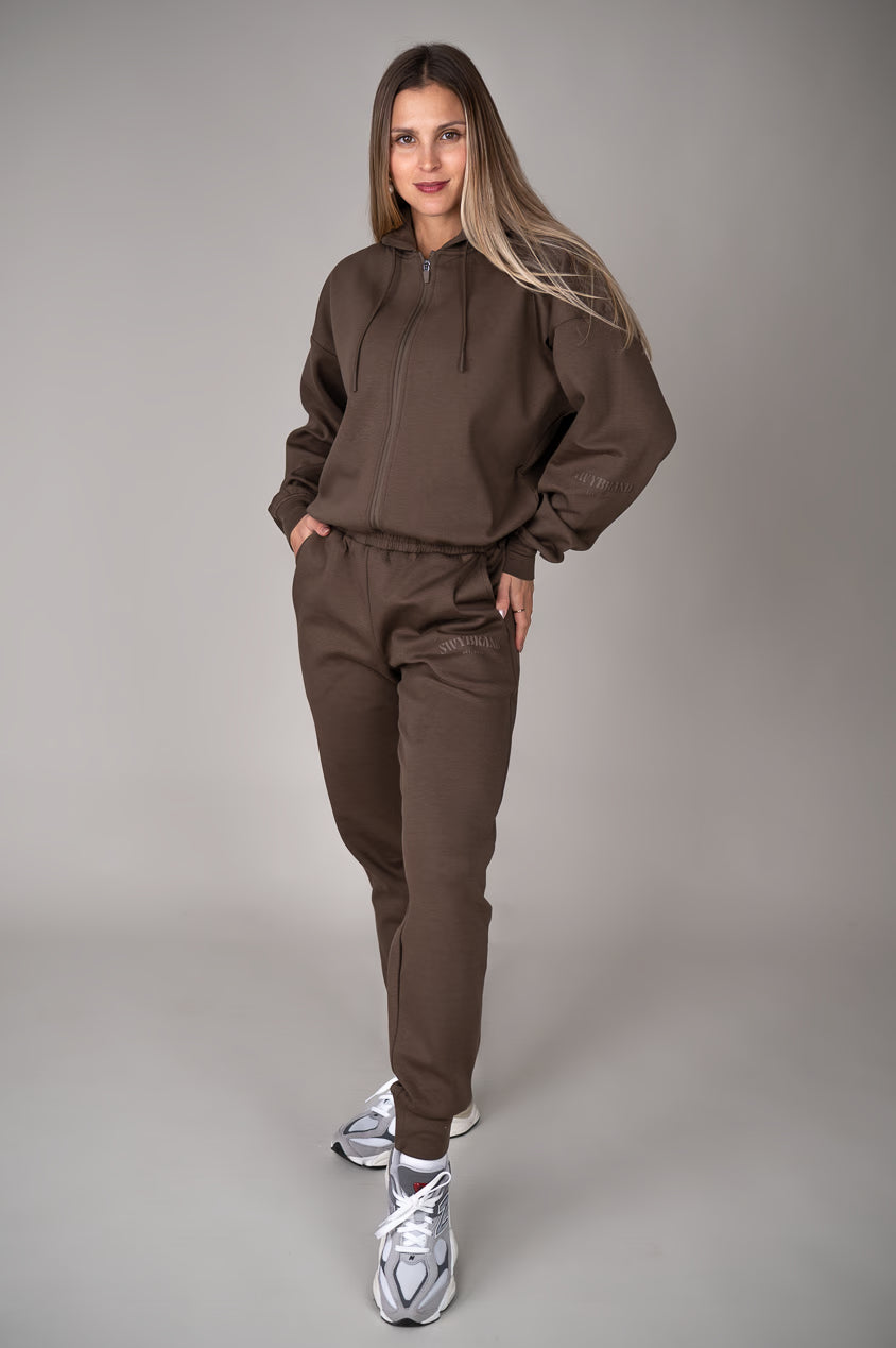 Effort Long Zip Hoodie