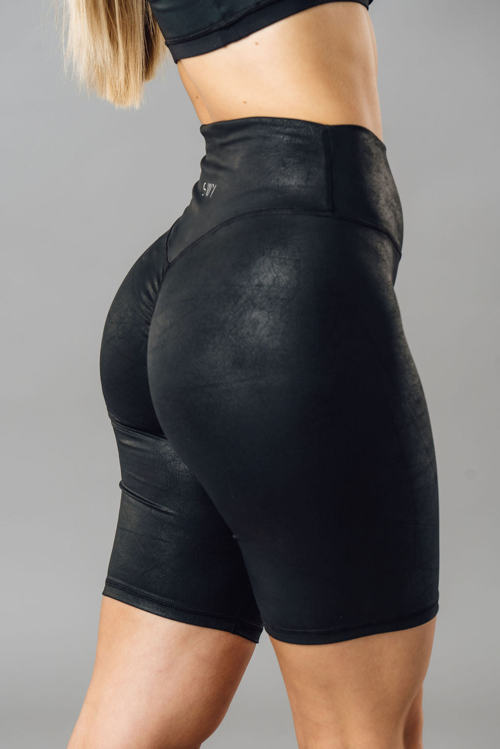 SoftLine scrunch biker shorts – SWY Brand