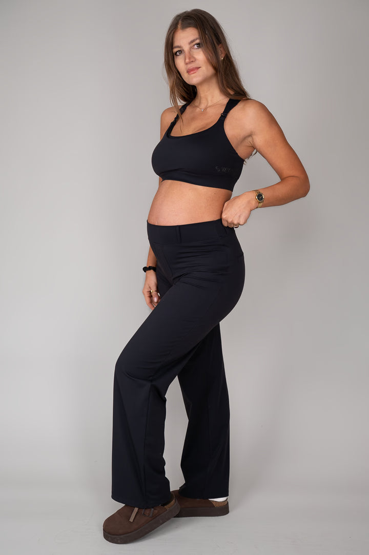 Mama bra with relax office pants
