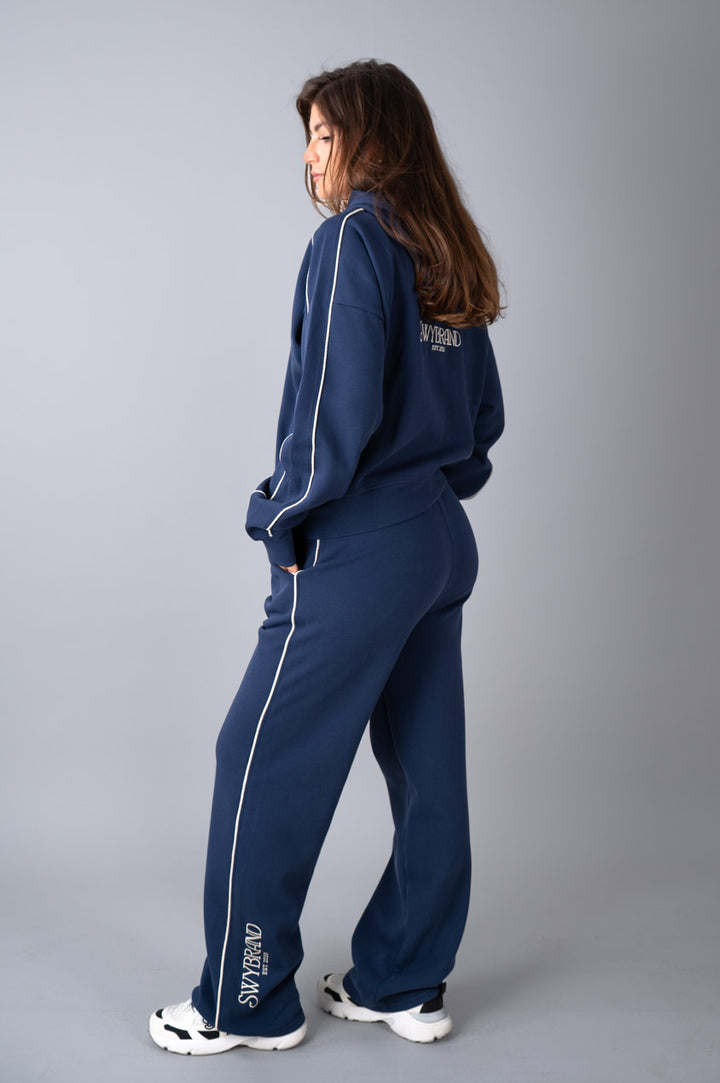 Pique Wide Pants
