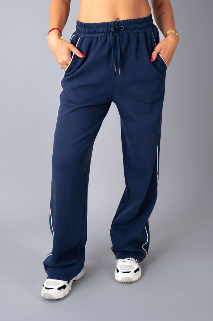 Pique Wide Pants