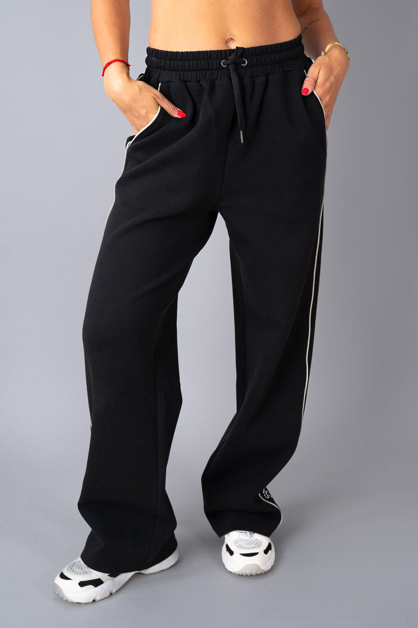 Pique Wide Pants