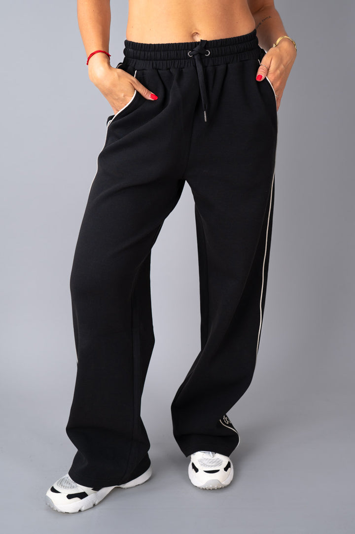Pique Wide Pants