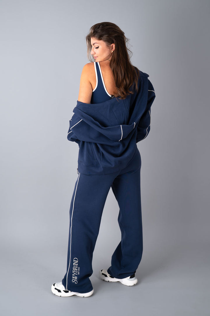Pique Wide Pants