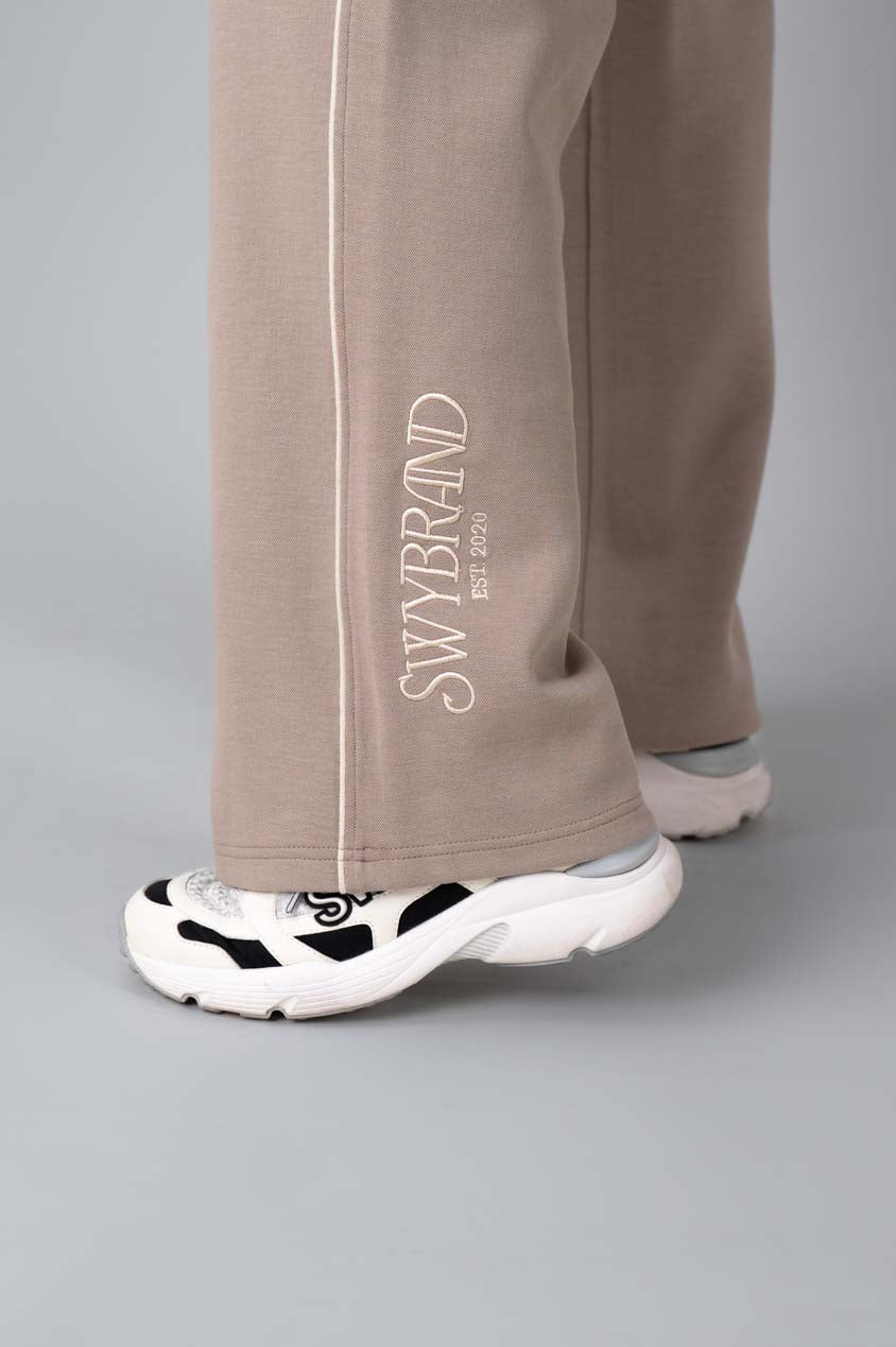 Pique Wide Pants