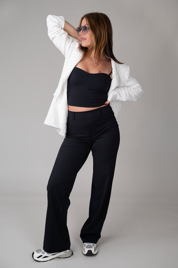 Relax office pants with sculpt pants