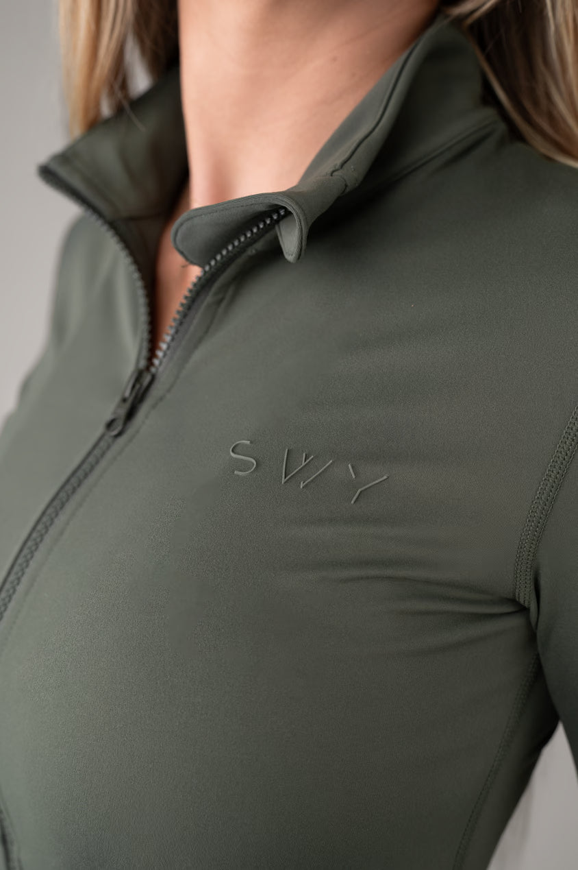 SoftLux Shirt With Zip