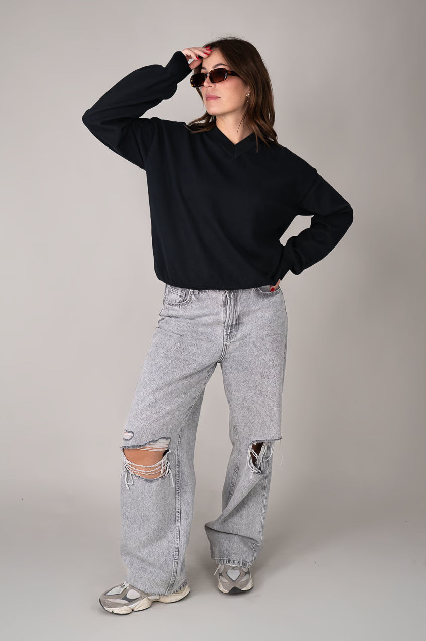 Maglione a maglia 