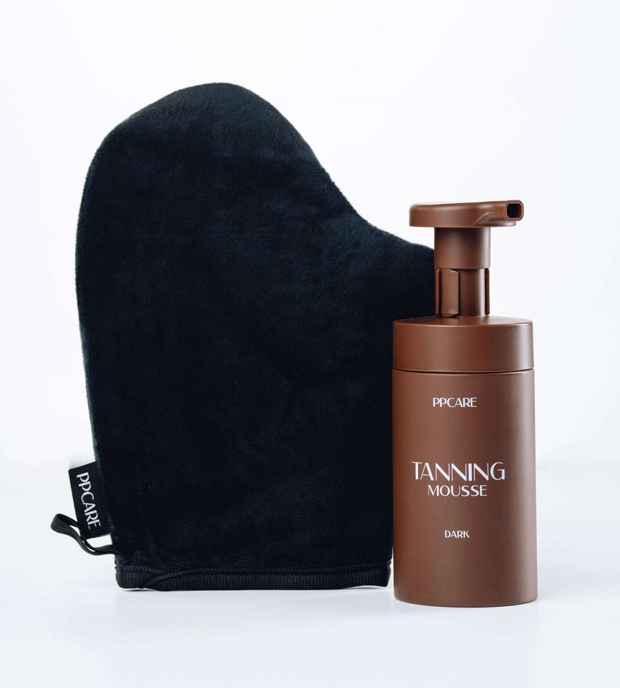 Samoporjavitvena krema in rokavica za lažji in enakomerni nanos