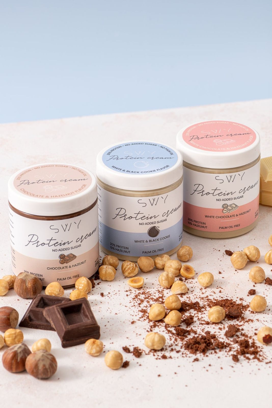 Protein spread (with sweeteners)