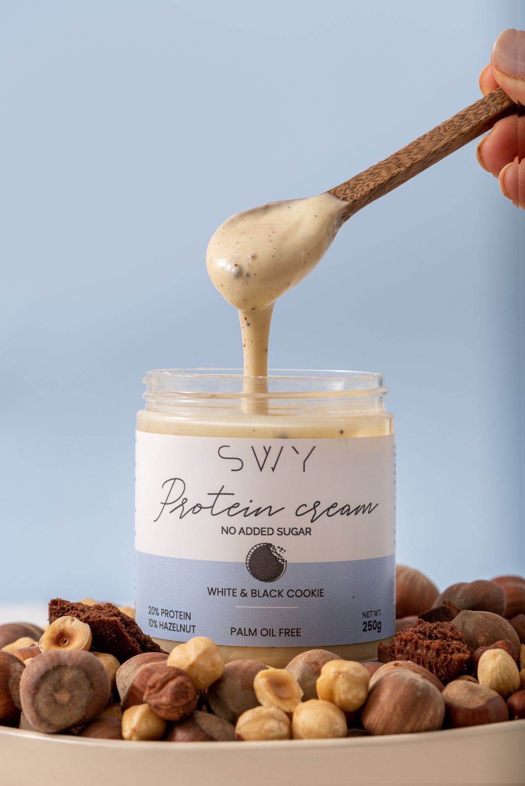 Protein cream (with no added sugars or palm oil) – SWY Brand